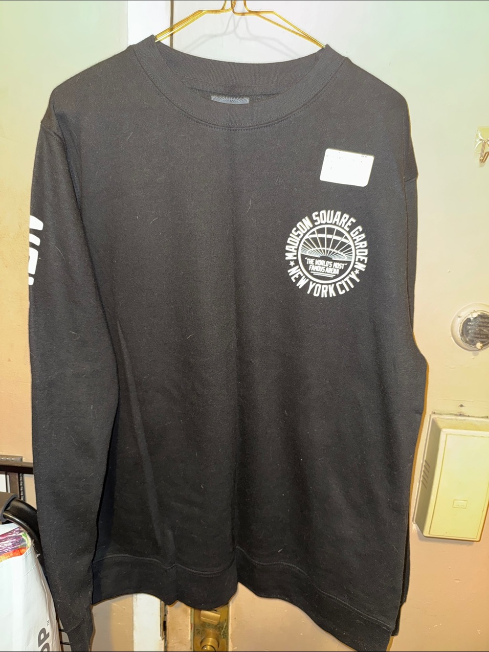 Black Crewneck Sweatshirt